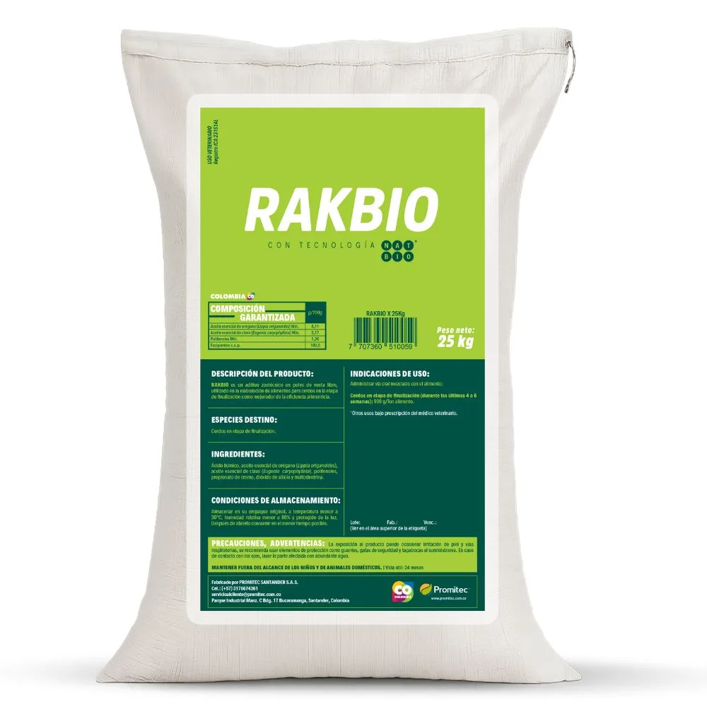 Rakbio x 25 kg - Imagen 2